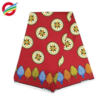 En gros africain véritable 100% polyester cire bloc imprimé tissu